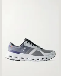 ON Running Sneakers da running in mesh Cloudrunner 2 Grigio