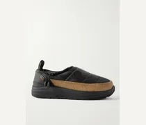 Suicoke 2 Moncler 1952 Pepper Quilted Nylon Loafers