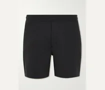 Shorts slim-fit in Everlux con pannelli in mesh Balancer