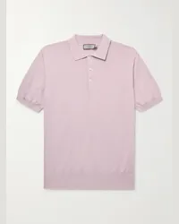 Canali Polo in cotone Rosa