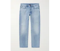 Jeans a gamba dritta effetto invecchiato The Daze