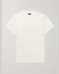 Tom Ford T-shirt in jersey di cotone Neutri