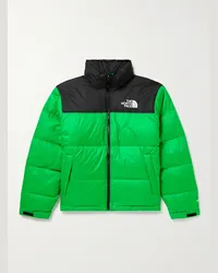 The North Face Piumino trapuntato in shell e ripstop con cappuccio 1996 Retro Nuptse Verde