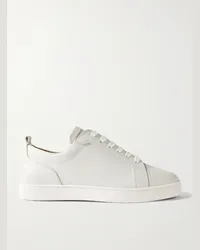 Christian Louboutin Sneakers in pelle Louis Junior Bianco