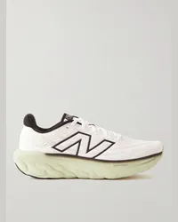 New Balance Sneakers in mesh con logo applicato Bianco