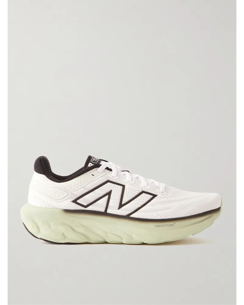 New Balance Sneakers in mesh con logo applicato Bianco