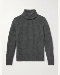 Belstaff Pullover a collo alto in lana Steerage Grigio