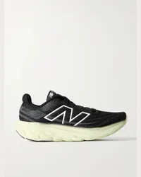 New Balance Sneakers da running in mesh con finiture in pelle 1080 Nero