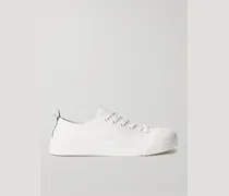 Sneakers in tela con finiture in gomma