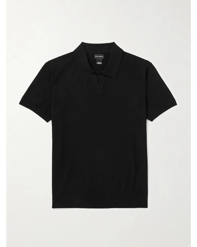 Club Monaco Polo in jersey Johnny Nero