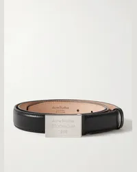 Acne Studios Cintura in pelle, 2 cm Nero