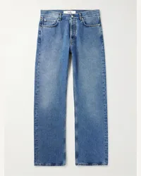 Séfr Jeans a gamba dritta Blu