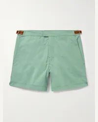 Ermenegildo Zegna Shorts da mare medi a gamba dritta Verde