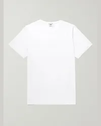 NN 07 Pima Cotton-Jersey T-Shirt Bianco