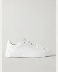 Dolce & Gabbana Sneakers in pelle Bianco