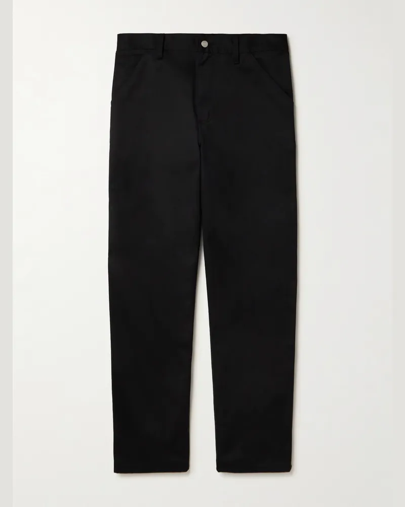 Carhartt WIP Pantaloni a gamba dritta in twill Simple Nero