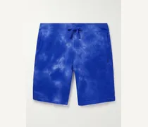 Shorts in jersey di misto cotone stampato