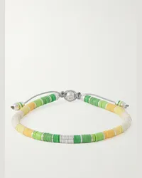 M. Cohen Bracciale di perline in argento sterling Rizon Verde