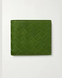 Bottega Veneta Portafoglio in pelle Intrecciato Verde