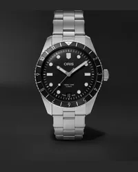 ORIS Orologio automatico 40 mm in acciaio inossidabile Divers Sixty-Five, N. rif. 01 400 7772 4054-07 8 20 18 Nero