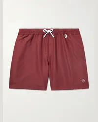 Loro Piana Shorts da mare medi a gamba dritta Bay Rosso