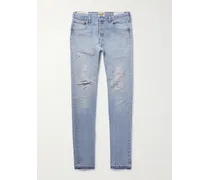 5001 Slim-Fit Distressed Jeans