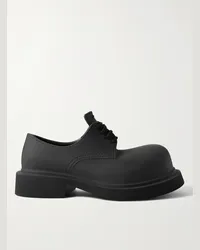 Balenciaga Scarpe derby in gomma Nero