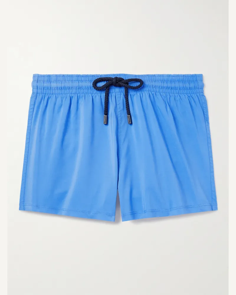 Vilebrequin Shorts da mare corti slim-fit Man Blu