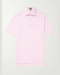 Sid Mashburn Polo in cotone piqué Rosa