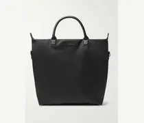 O'Hare Leather-Trimmed Nylon Tote Bag