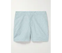 Shorts da mare medi slim-fit in tessuto riciclato stampato Classic