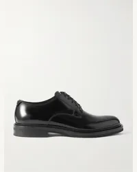 Dolce & Gabbana Scarpe Oxford in pelle lucida Nero