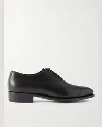 George Cleverley Scarpe Oxford in pelle Charles Nero