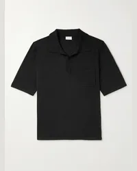 Saint Laurent Polo in lana Nero