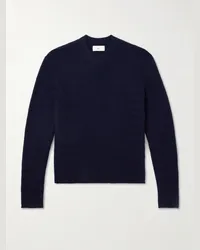 MR P. Pullover misto cashmere e lana Blu