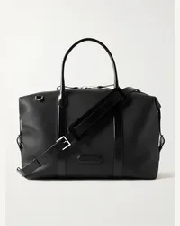 Tom Ford Borsone in pelle zigrinata Nero