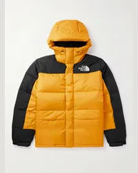 The North Face Piumino trapuntato in ripstop e shell con cappuccio e logo ricamato Himalayan Giallo