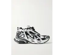 Sneakers in nylon e mesh Runner