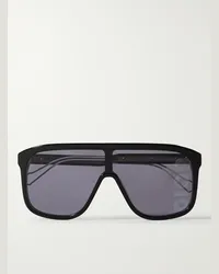 Dior Occhiali da sole in acetato con montatura D-frame DiorFast M1I Nero