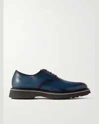 Berluti Scarpe Oxford in pelle Venezia Alessandro Blu