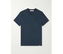T-shirt in jersey di cotone fiammato Classic