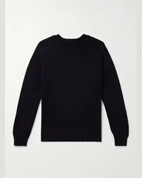 Anderson & Sheppard Pullover in cotone Nero