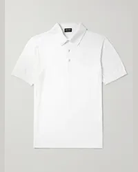 Ermenegildo Zegna Polo in cotone Bianco