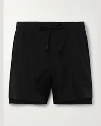 LULULEMON Shorts slim-fit in shell stretch riciclato con coulisse e senza fodera License to Train 5 Nero