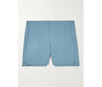 Shorts da mare medi slim-fit in tessuto riciclato