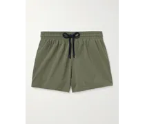 Shorts da mare corti slim-fit in tessuto riciclato Man