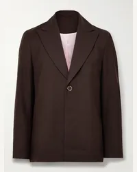 Séfr Blazer in twill Seydou Marrone