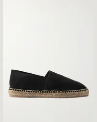 Tom Ford Espadrillas in camoscio Barnes Nero