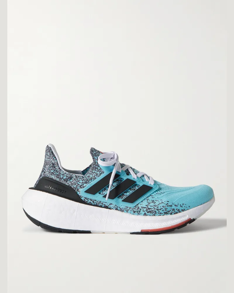 adidas Sneakers da running in PRIMEKNIT+ con finiture in gomma Ultraboost Light Blu