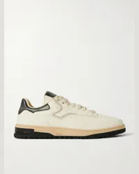 Berluti Sneakers in pelle pieno fiore Playoff Bianco